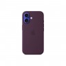 Калъф Apple iPhone 16 Silicone Case with MagSafe - Plum - MYY43ZM/A